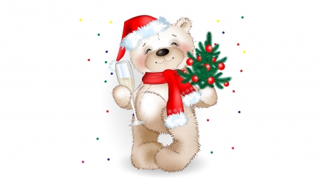 Christmas New Year Teddy