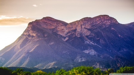 Purple Mountain - mexico, nature, mountains, veracruz, landscapes