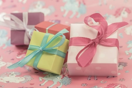 Lovely Presents - beautiful, colored, boxes, presents