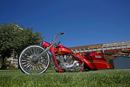 2004 Harley-Davidson Road King - Bike, Chrome, Red, HD