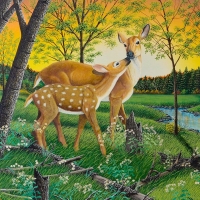 Deer in the Forest