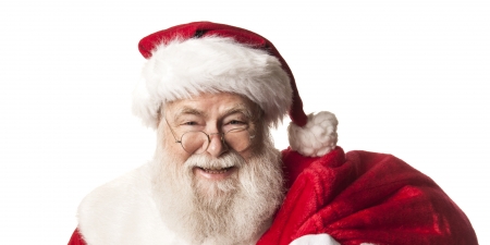 Santa Claus - christmas, santa, white, craciun, red, old, man