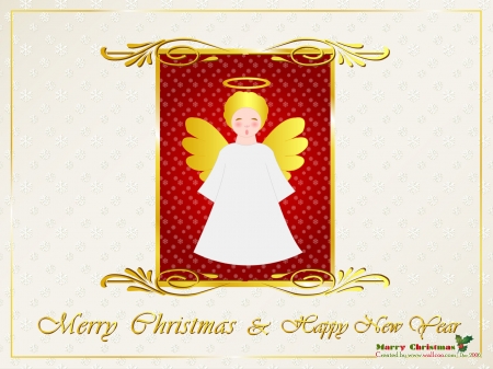 Angel - Wallpaper, Christmas, Angel, Picks