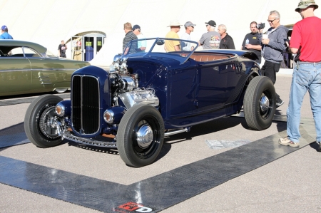 Goodguys Top 12 Awards at the Southwest Nationals - classic, ford, blue, hotrod