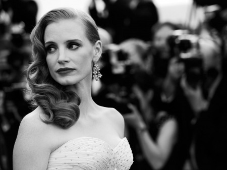 Jessica Chastain - woman, jessica chastain, actress, lady, red head, model, babe