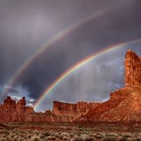 Rainbows at Valley of the Gods F1C