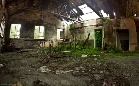 Post-Apocalyptic - post apocalyptic, urban decay, dystopia, old, architecture, building