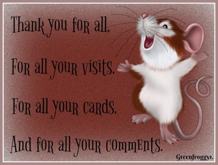 THANK YOU - comment, card, you, thank