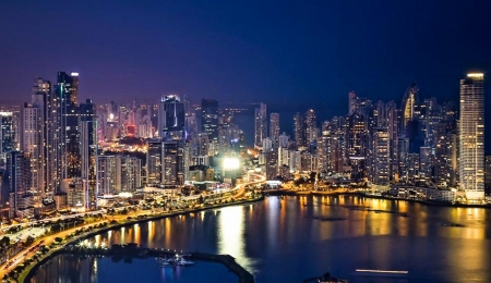 Panama City - panama, city, amazing, sea