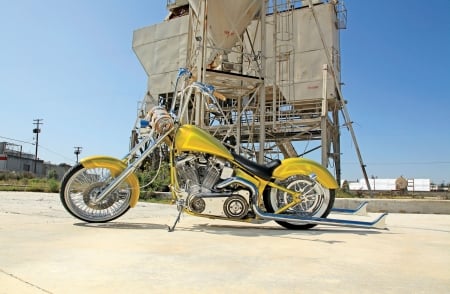 1996 Harley-Davidson - Bike, Chrome, Kandy Lime Gold, 1996