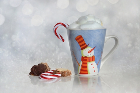 ♥ - abstract, sweets, candy, mug