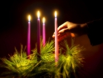 Advent candles