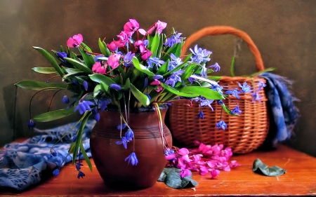 Still Life - pretty, still life, flower, vase