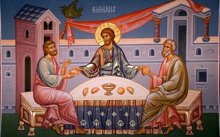 Jesus in Emmaus