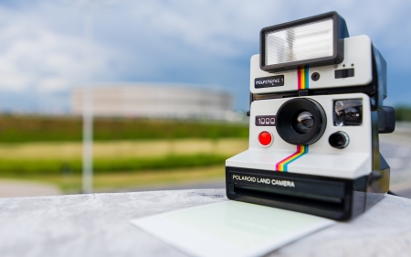 Polaroid Camera - style, electronics, photo, camera, retro, vintage, instant picture, picture, photography, technology, classic