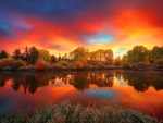 Lake in Reflection