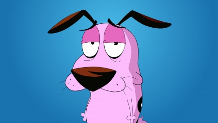 Courage The cowardly dog - cowardly, The, cartoon, Courage, dog