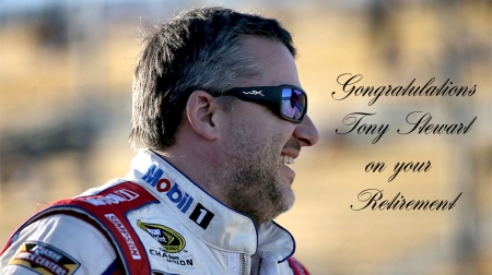 Tony Stewart's Retirement - wide screen, tony stewart, photography, beautiful, auto racing, nascar, photo