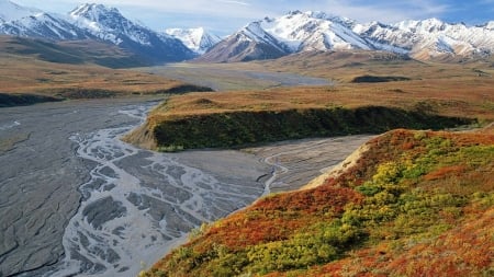 dry river - cool, river, fun, nature, mountain