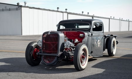 1935 Custom Ford Hot Rod - classic, ford, classic car, 1932