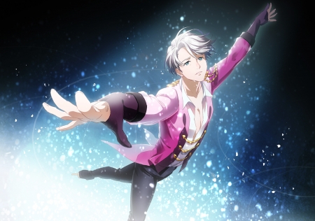 Victor Nikiforov - ice skating, yuri on ice, anime guys, anime, victor nikiforov, male