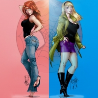 May Jane & Gwen Stacy