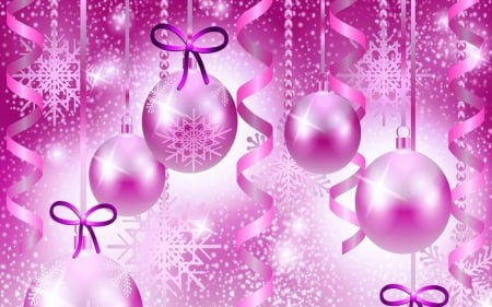 Pink Holidays Bulbs