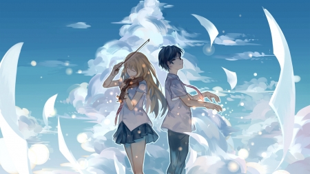 Your Lie In April - Piano, Sad, Music, Violin