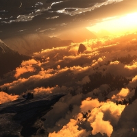 Fantasy sunset