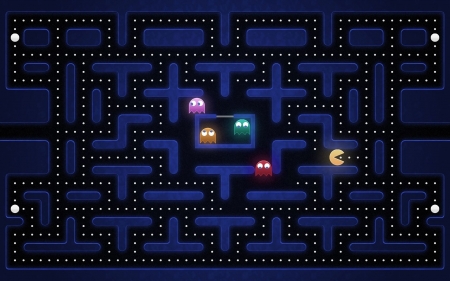 Pacman - video game, fun, cool, pacman