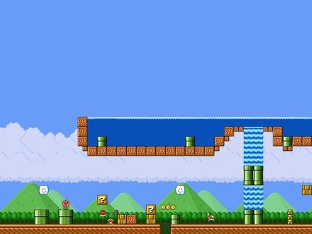 Mario Brothers Stage - mario, mario brothers