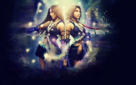 Final Fantasy X-2: Yuna & Lenne - final fantasy, final fantasy x-2, lenne, yuna