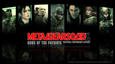 Metal Gear Solid 4: Guns Of The Patriots - metal gear solid 4, guns of the patriots