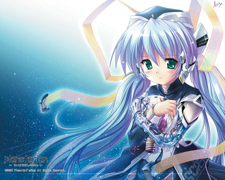 Planetarian - anime, cute, girl