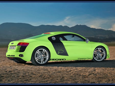 Audi style - speed, style, cars, green, druffix, tuning, audi