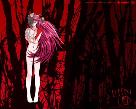 Elfen Lied - anime, elfen lied, girl