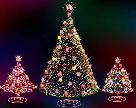 Christmas Tree - holiday, tree, christmas, light