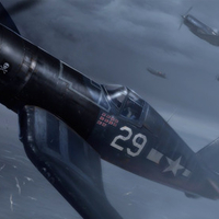 A Glen Angus F4U Corsair