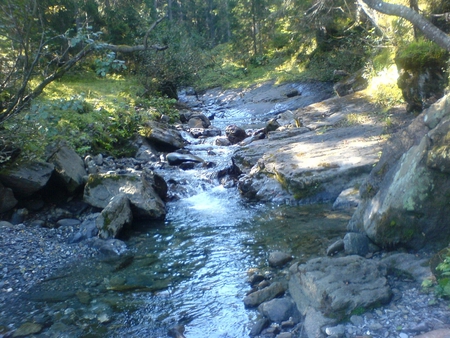 Mountain creek - nature, mountains