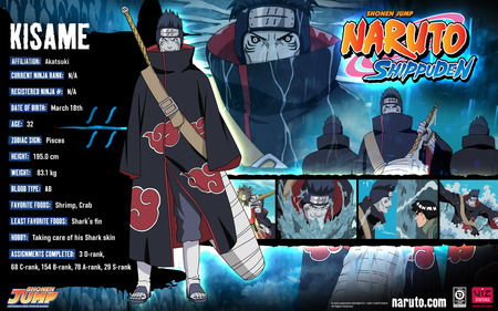 kisame - anime, naruto