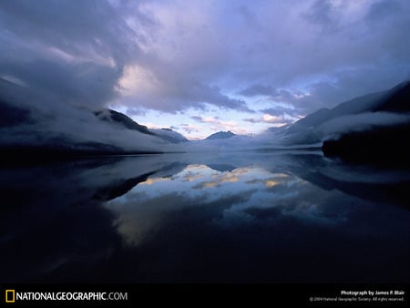 lake crescent - lake crescent, cool