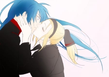 Kanda & Alma - love, couple, long hair, alma karma, romance, anime, kanda yuu, best anime ever, dgrayman, manga