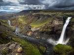 Haifoss Waterfall, Iceland