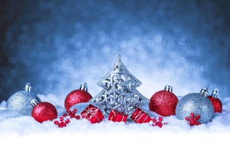 Christmas Decoration - snow, Decoration, winter, Christmas