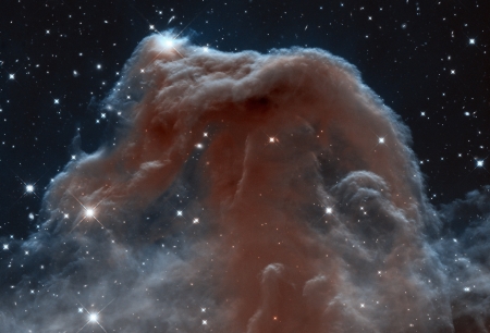 The Horsehead Nebula - Horsehead, M42, Sigma Orionis, Infrared, Orion Molecular Cloud, Barnards Loop, Nebula, Hubble, Ultraviolet, Flame Nebula