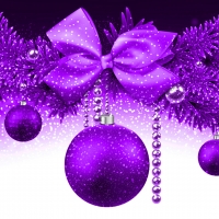 Christmas in Purple