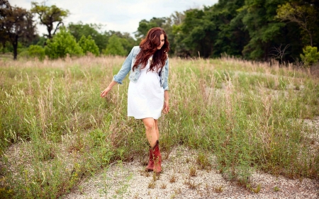 Cowgirl Amy.. - women, fun, female, boots, fashion, models, brunettes, western, girls, cowgirl, style, outdoors, ranch