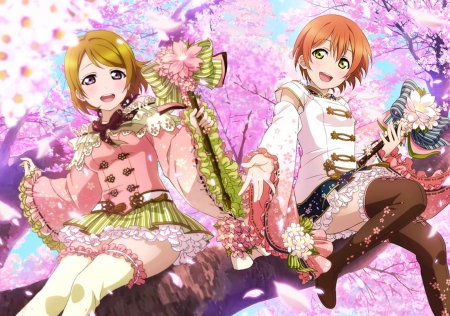 Hanayo and Rin