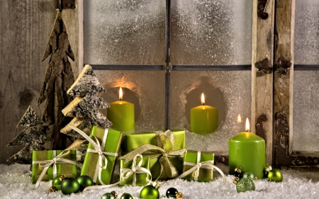 Christmas Backround - pretty, Christmas, Candle, Backround