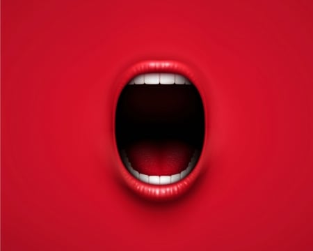 Help! - mouth, lips, red, funny, texture